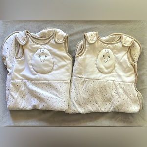 Nested bean sleep sack